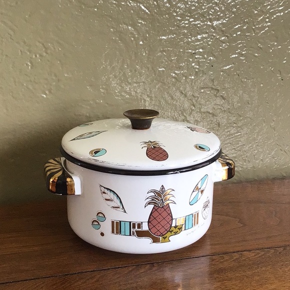 Vintage Georges Briard Pot Retro Decor - Picture 5 of 9